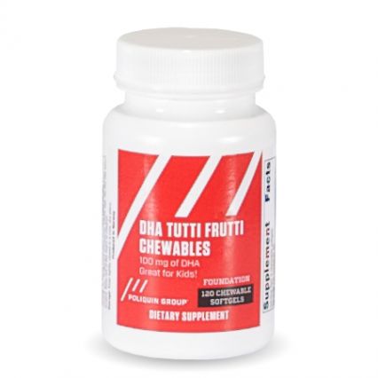 Poliquin - DHA Tutti Frutti Chewables
