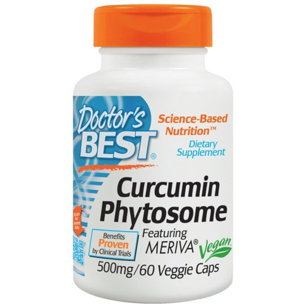 Curcumin Phytosome, Feat. Meriva, 500mg, 60caps